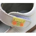 zapatos de cuero real del bebé niñas sandalias de bowknot rosa escuela pequeños zapatos de arco blanco